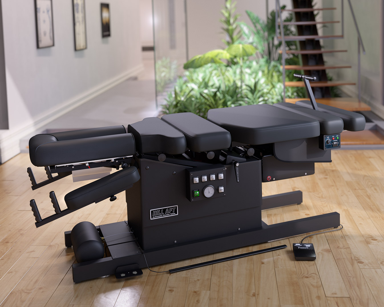 AFT automatic-flexion chiropractic table