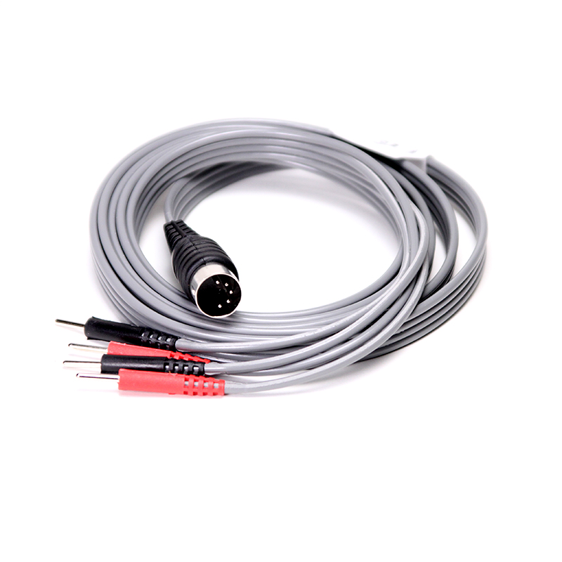 Premium 5-Pin to 4 Lead E-Stim Wires (120) for Hill IFC